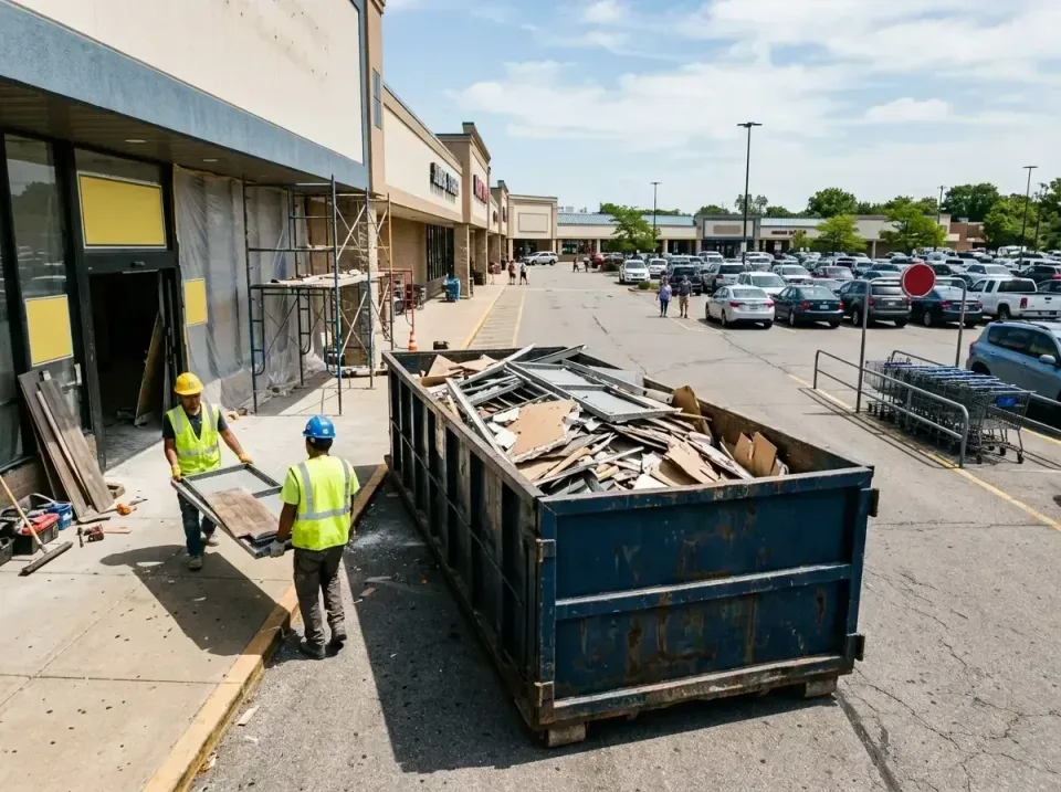 retail-store-renovation-debris-003 — frequently asked questions, Roll-off Dumpster Rentals in Camanche, IA